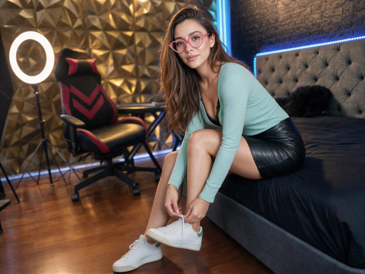 Espacios privados para modelos en LatinSweet Studio